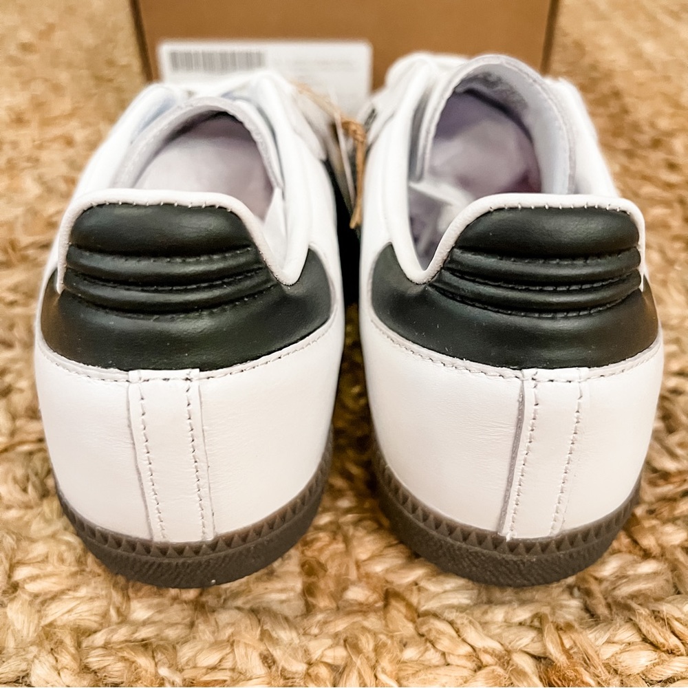 NWT Adidas Samba OG Sneakers White Size Men 6.5/Women 7.5 - Picture 12 of 16